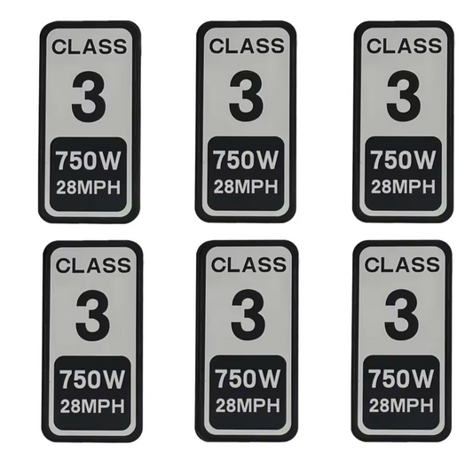 Street Legal Emoto Sticker                    (Pack of 2)