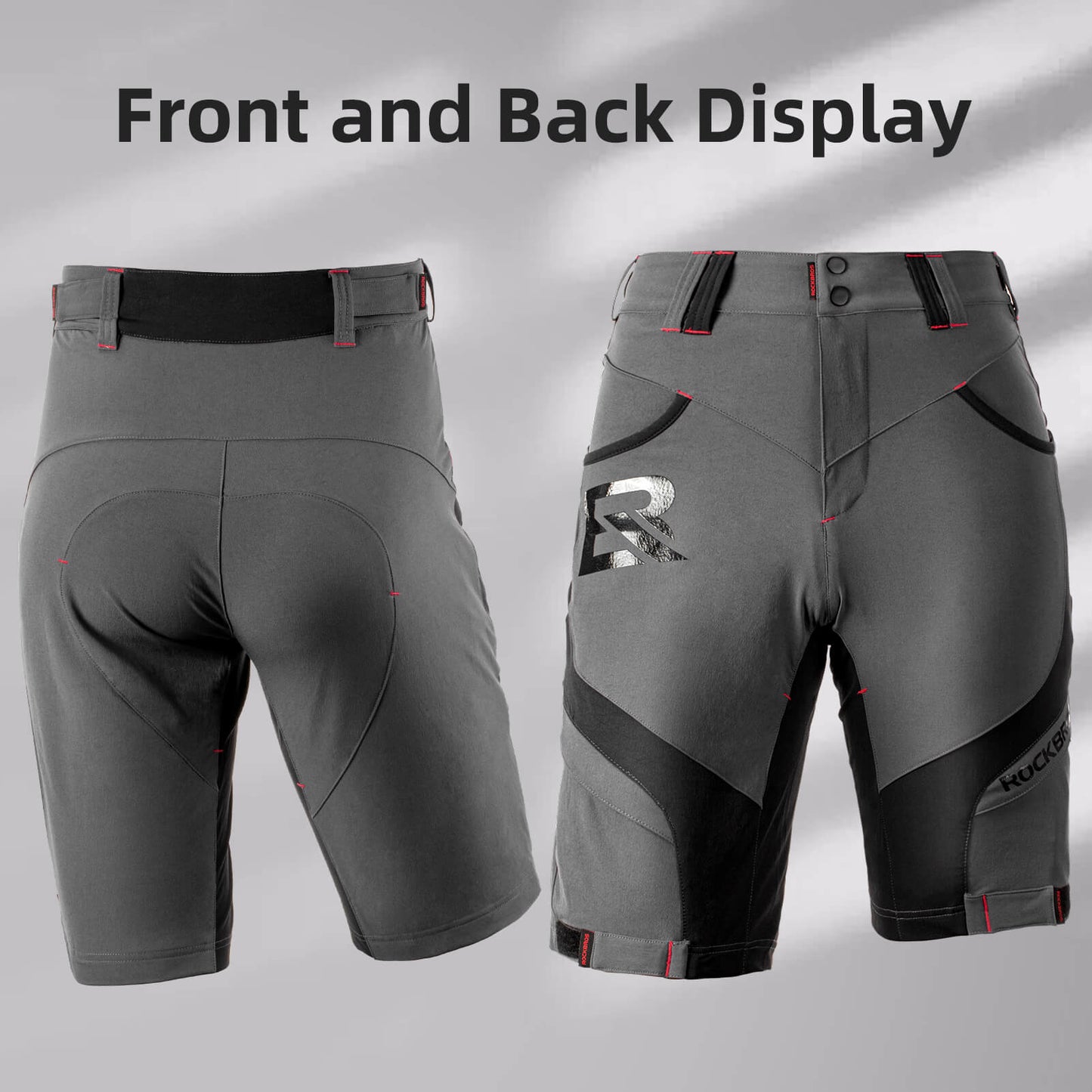 Men's MTB Shorts with Detachable 4D Padded Liner