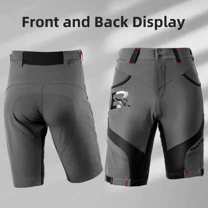 Men's MTB Shorts with Detachable 4D Padded Liner