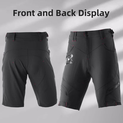 Men's MTB Shorts with Detachable 4D Padded Liner