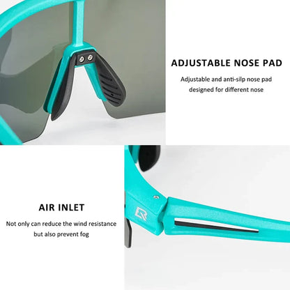 Polarized Cycling Sunglasses UV Protection Sports Eyewear