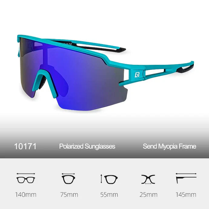 Polarized Cycling Sunglasses UV Protection Sports Eyewear