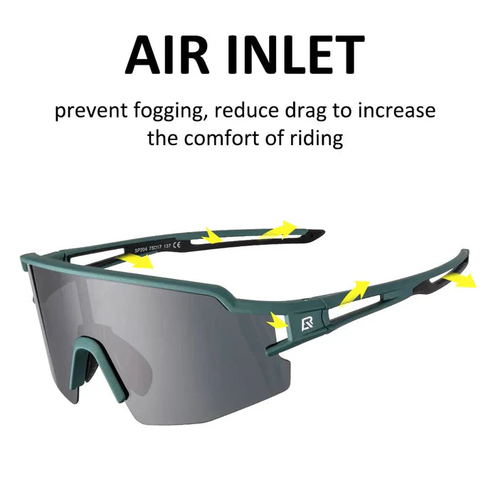 Polarized Cycling Sunglasses UV Protection Sports Eyewear