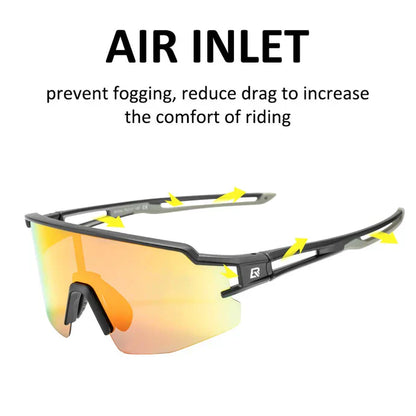 Polarized Cycling Sunglasses UV Protection Sports Eyewear