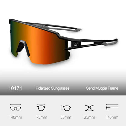 Polarized Cycling Sunglasses UV Protection Sports Eyewear