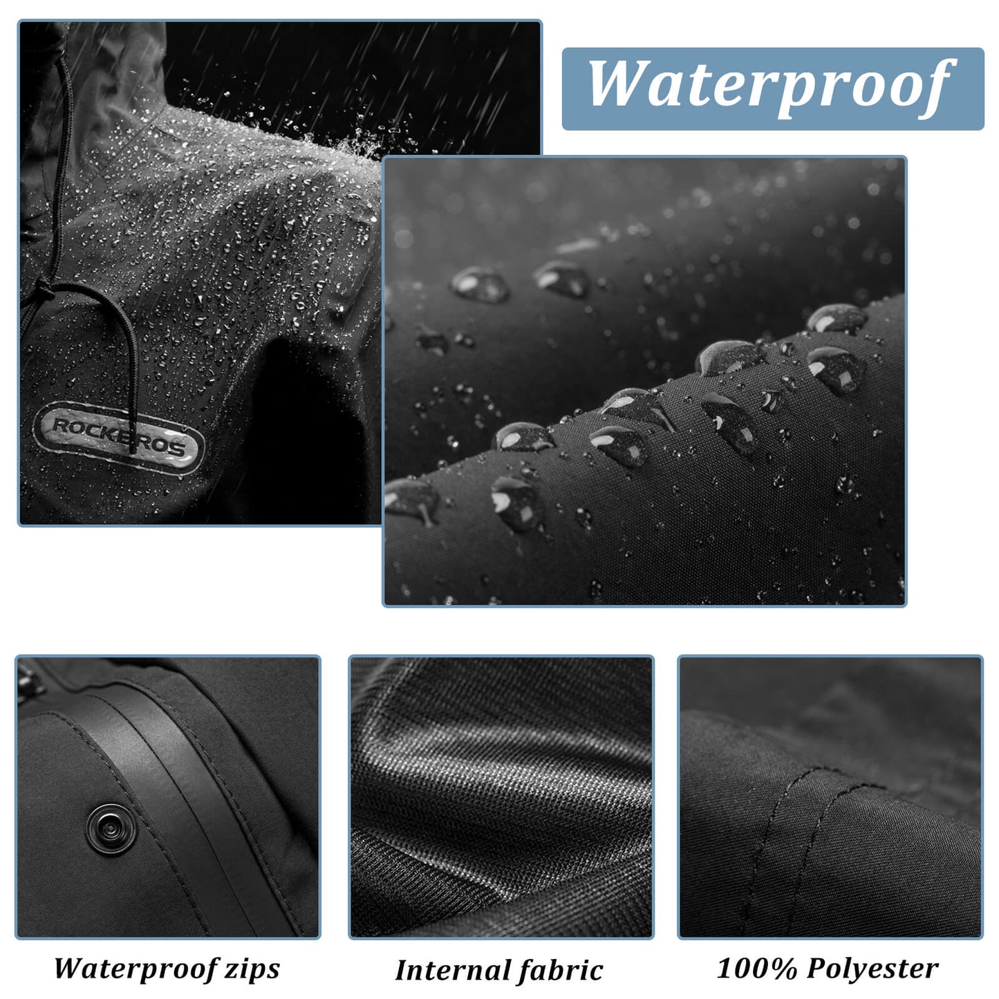 Unisex Long Waterproof Raincoat