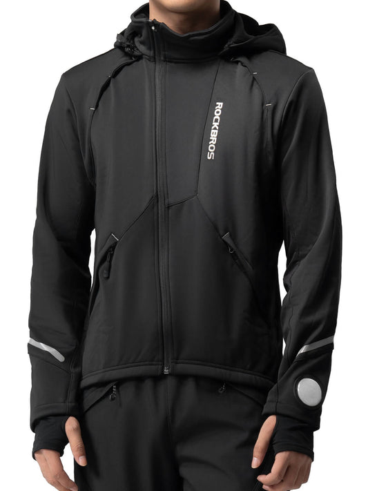 Unisex Windproof Thermal Cycling Jacket