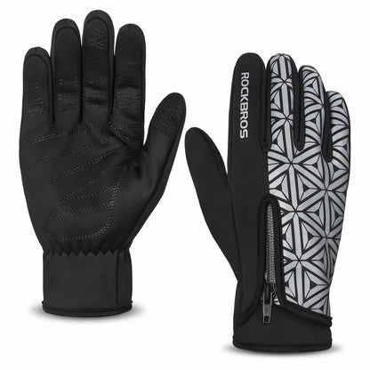 Fleece Full Finger Cycling Gloves