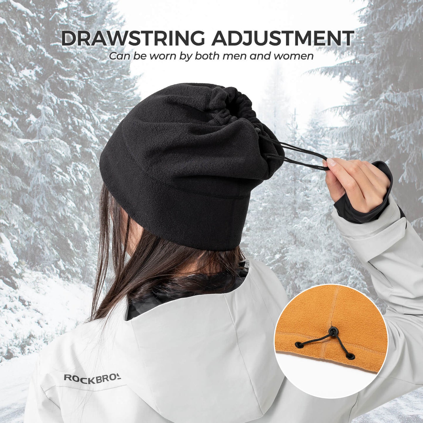 Winter Fleece Neck Warmer & Ski Mask